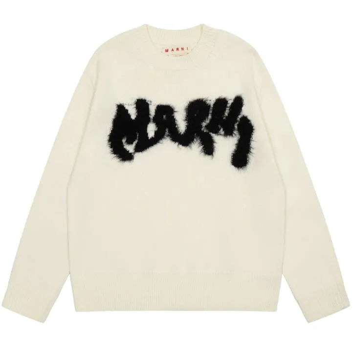 2024 Winter Neuer klassischer Jacquardpullover für Herren und Damen mit lockerem Rundhalsausschnitt und warmem_voghion.com