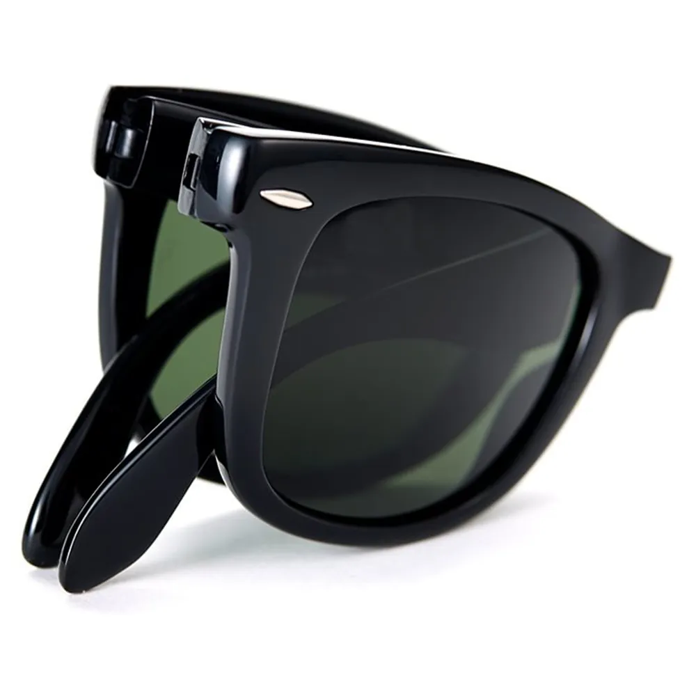 Sunglasses Men Womens Eyeglass Glass Lenses Sun Glasses Des Lunettes De Soleil Original Folding Leather Case Accessories_voghion.com