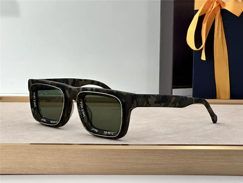 Square Sunglasses For Men Uv400 Acetate Frame Avant-garde Style_voghion.com