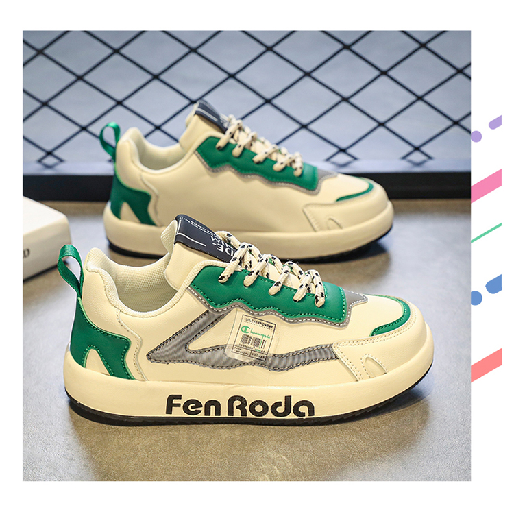 Modische Sneaker Aus Leder Für Jungen Herbst Winter Schuhe_voghion.com