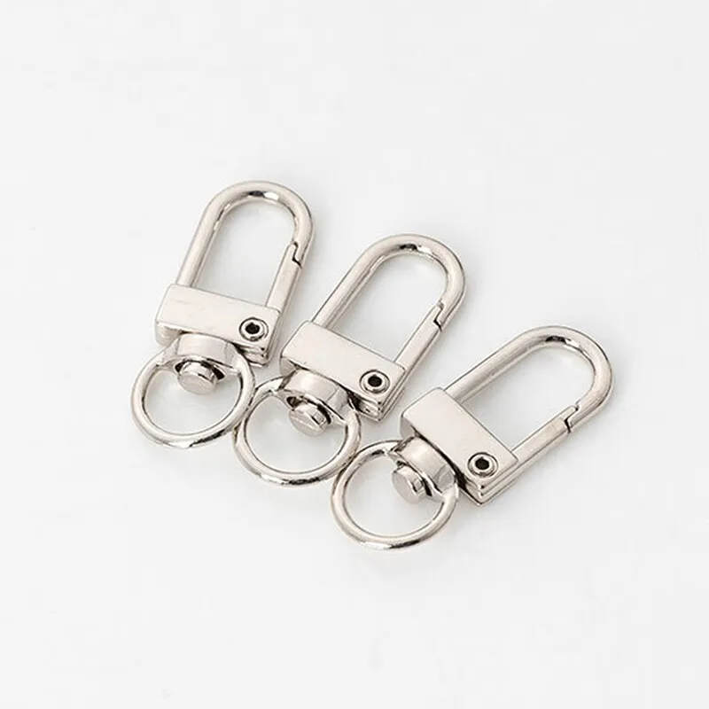 8pcs/lot Metal Universal Multi Color Optional Key Alloy Lobster Buckle Bag Accessories_voghion.com