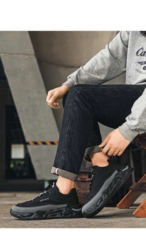 Chaussures de sport décontractées, chaussures de course polyvalentes et tendance, chaussures d'extérieur à semelles souples pour hommes_voghion.com