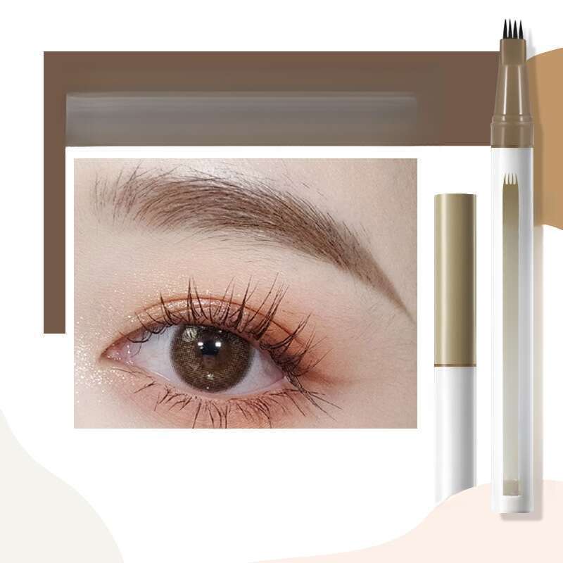 Shadow Quad Wenkbrauenstift ass waasserdicht, schweessbeständeg, net einfach ze verschwannen oder ze verschmieren_voghion.com
