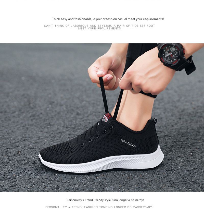 Shoes Wholesale 2023 Autumn Comfortable Breathable Fly Wov M's Fashion Wear-resistant Running Shoes Casual Sneaker_voghion.com