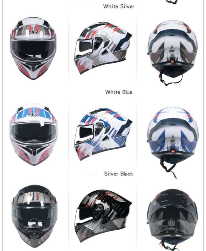 Orz Motorrad-Integralhelm mit offenem Gesicht, Tail Wing Knight, Bluetooth-Motorrad, personalisierbar für den Winter für Männer und Frauen_voghion.com