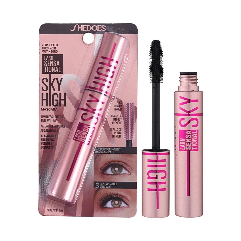 4D Waterproof Mascara, Dense and Curly, Long Lasting, for Eye Makeup_voghion.com