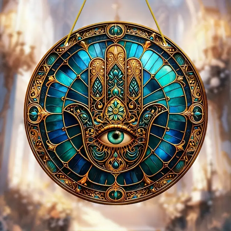 Acchiappasole amuleto della stregoneria - Arte mistica in acrilico da 20 cm. Decorazione incantevole per la casa o il giardino, perfetta per gli spazi fantasy._voghion.com