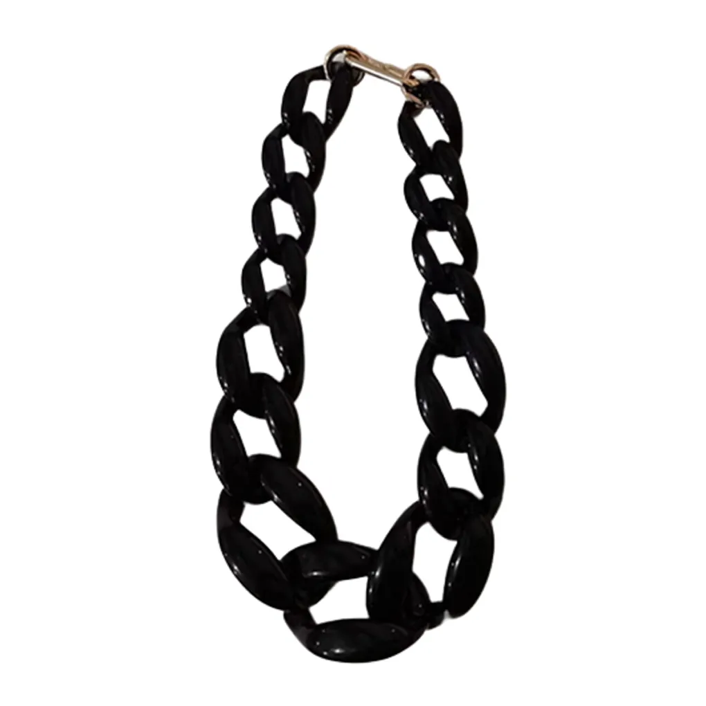 Collier ras du cou tendance en résine pour homme, pendentif, bijou, ornement, cadeau, accessoire, anniversaire_voghion.com