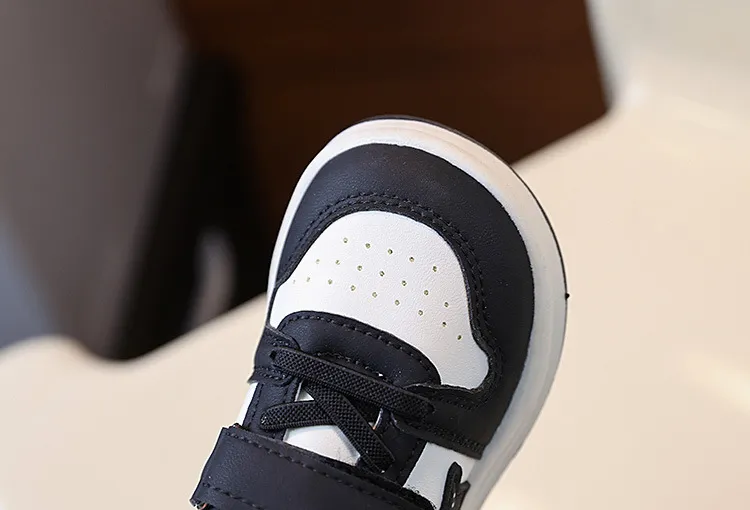 Toddler's Sneakers Fashion Design Baby Spring Autumn Kids Casual Sport Shoe Soft Non Slip Pu Leather Skateboard Shoes_desvips.com
