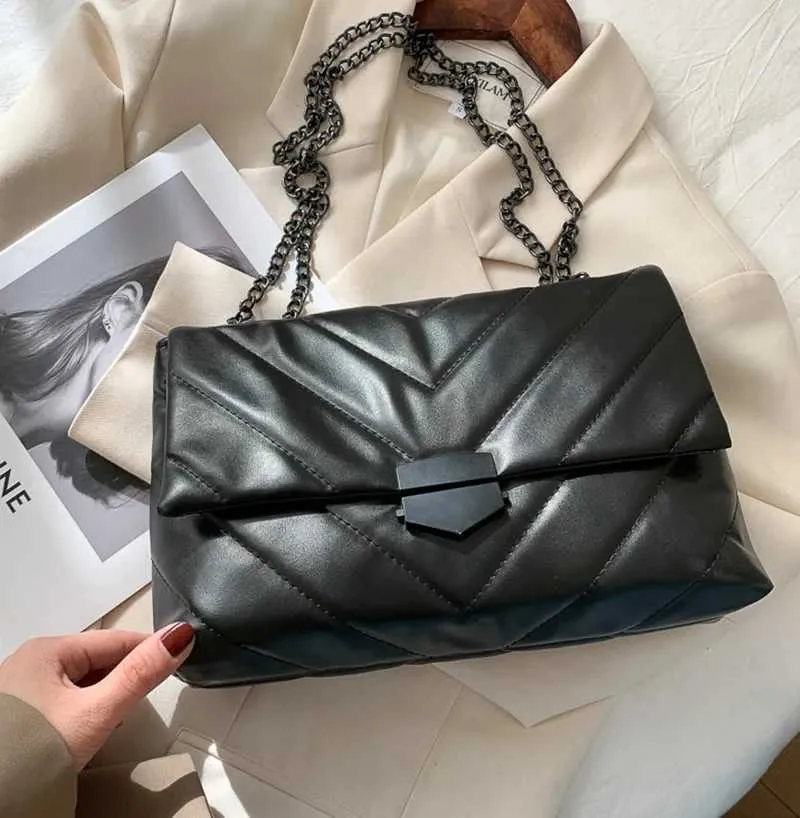 Stylish Women's Pu Leather Crossbody Shoulder Handbag Set_voghion.com
