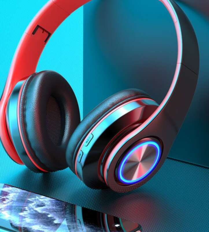 Nye trådløse Bluetooth-øretelefoner med støyreduksjon for samtaler, hodemonterte øretelefoner, Android, universal_voghion.com