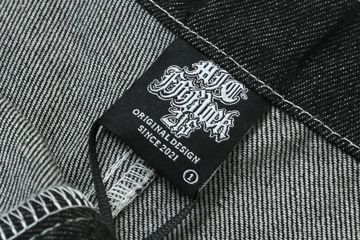 Büyük Boy Jorts Yazlık Kot Erkek Geniş Paça Bol Y2K Kot Şort 250118_voghion.com
