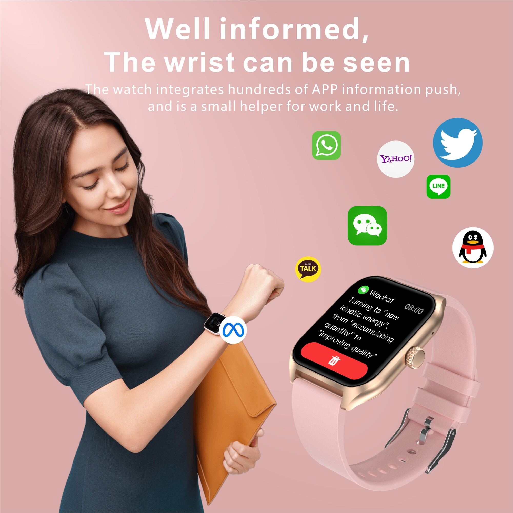 XIAOMI 2023 NEW QX5 Blood Glucose Smartwatch Bluetooth Call Temperature Blood Oxygen Sleep Monitoring Sports Calculator Smart Watch_voghion.com