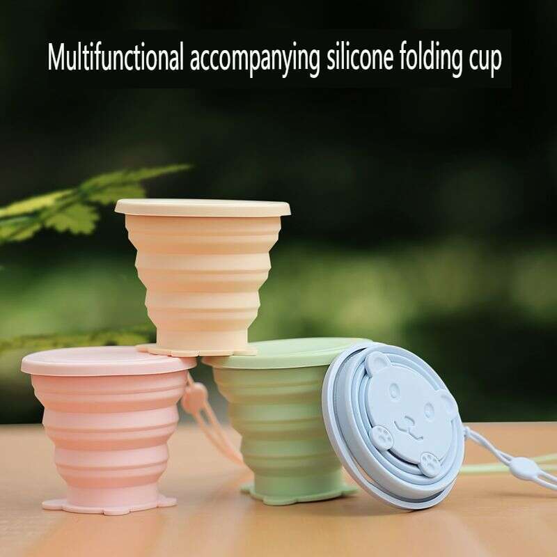 【 The Choice Of Many People 】 Silicone Folding Water Outdoor Portable Camping Travel Mouthwash Food Grade Casual Cup,_voghion.com