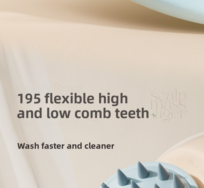 Shampooborstel voor hoofdhuidmassage voor vrouwen - Haarwasapparaat voor thuisgebruik voor diepe reiniging en verzorging onder de douche_voghion.com