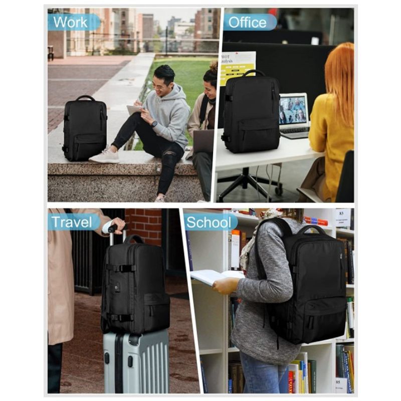 Neuer über USB aufladbarer tragbarer Rucksack mit hoher Kapazität, multifunktionaler Rucksack, Studentenrucksack,_voghion.com