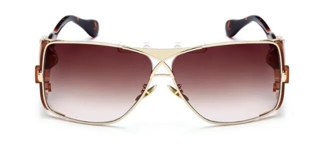 Designer Sunglasses For Men Retro Full Frame Style Vintage Eyewear_voghion.com