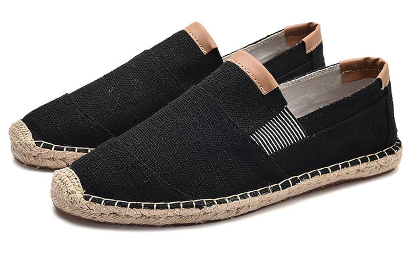 Pantofi sport casual pentru bărbați, respirabili, din pânză, la modă chinezească, cu alunecare moale, espadrile pentru bărbați, mocasini_voghion.com