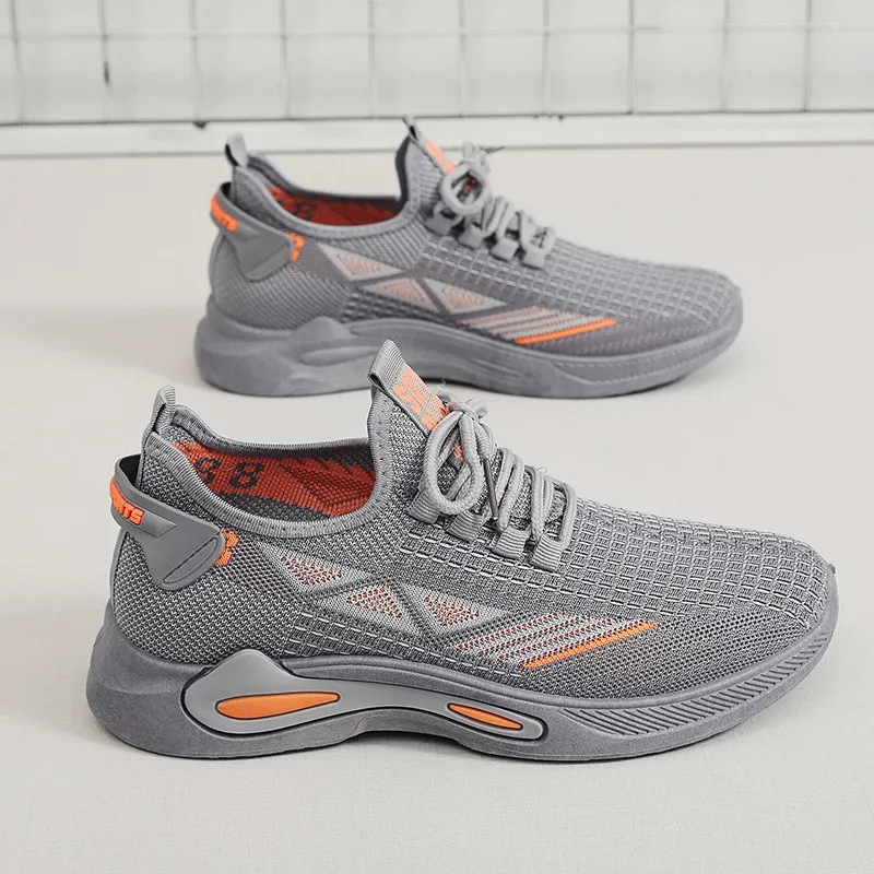 exclusive Sports New Mesh Student Breathable Fashion Trend Casual Soft Sole Running Shoes Free Shipping Lhshoe_voghion.com
