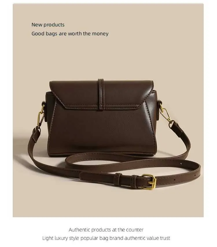 2024 Novas Mulheres Tote Canvas Splicing Couro Pequeno Quadrado Premium Qianniao Grid Bolsa de Axila Único Ombro Crossbody_voghion.com