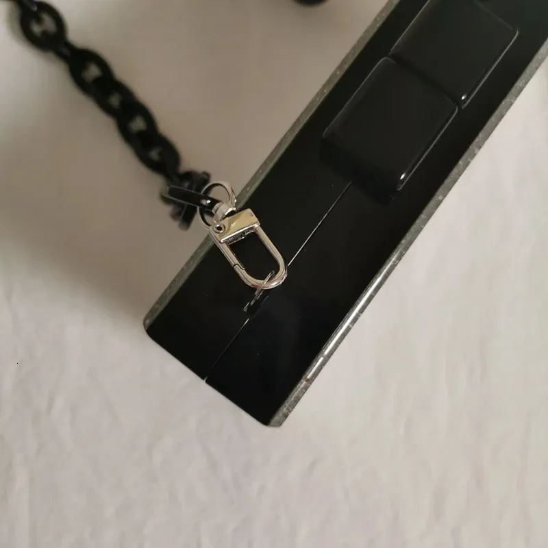 Modische, abnehmbare Ketten aus Fischgrätenharz mit Acryl-Handtaschengriffen, Ersatz-Schultertaschengurte, Damen-Accessoires, Taschen_voghion.com