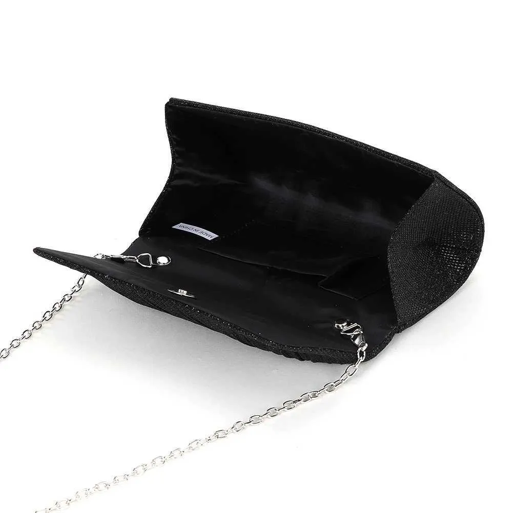 Sac à main Sparkg Clutch Sparkg épaule pendentif de mariage date sac de nuit entièrement assorti pour femmes Y241019_voghion.com