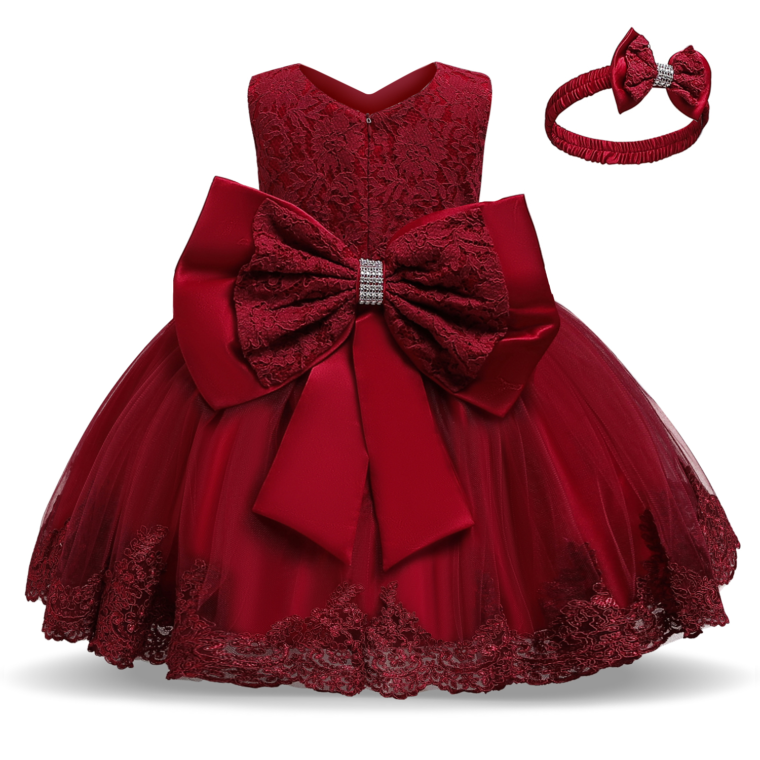 2023 Nuevo vestido de fiesta de cumpleaños de boda de moda Vestido de Navidad para niñas de 1 a 5 años Vestido de niñas Vestidos de tutú elegantes Ropa para niños