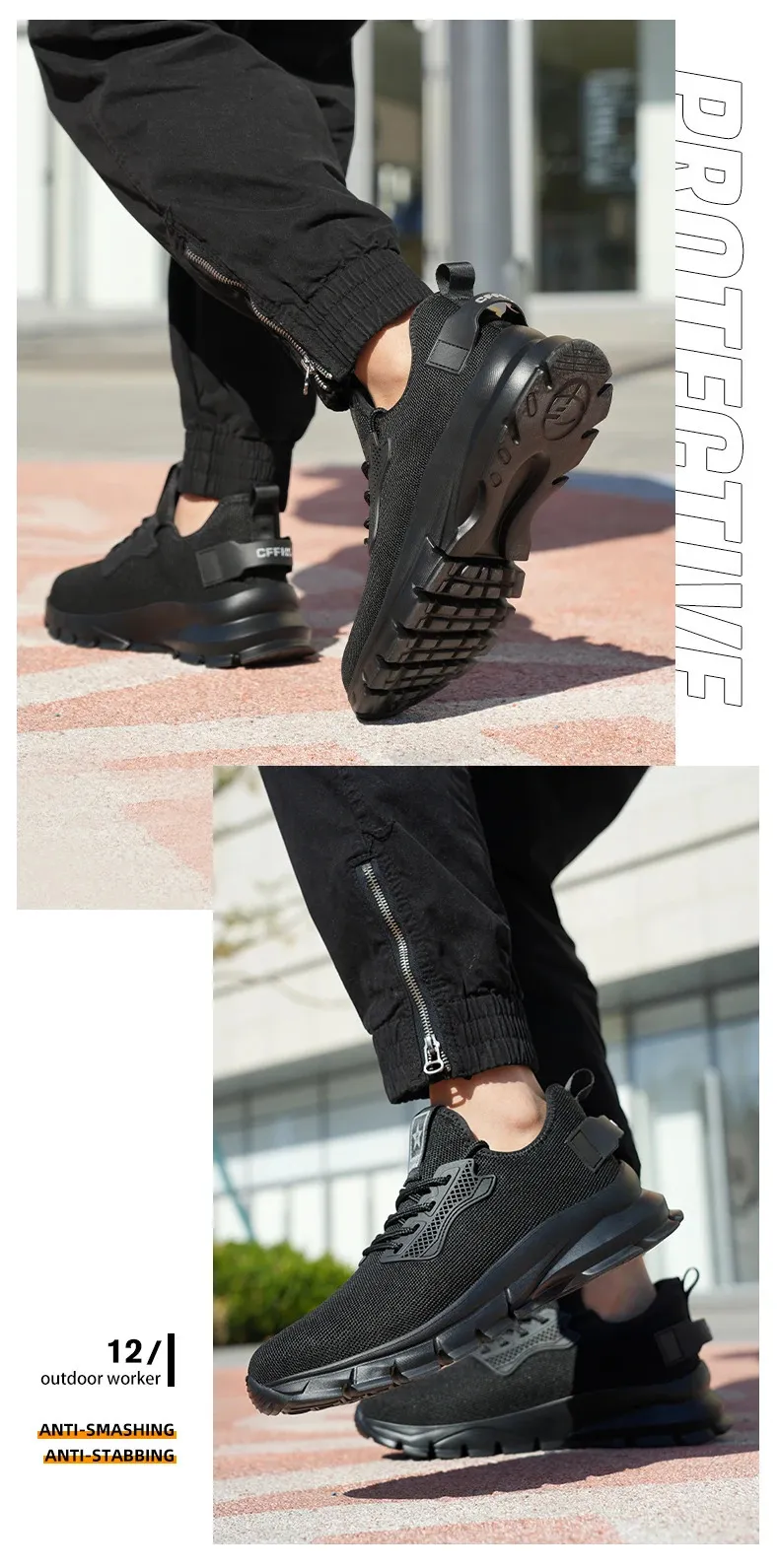 Soft Comfortable Shock Puncture Resistant And Breathable Safety Shoes 250402_voghion.com