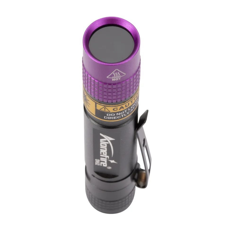 Uv 365nm Led Flashlight Portable Ultraviolet Pen Torch Light_voghion.com