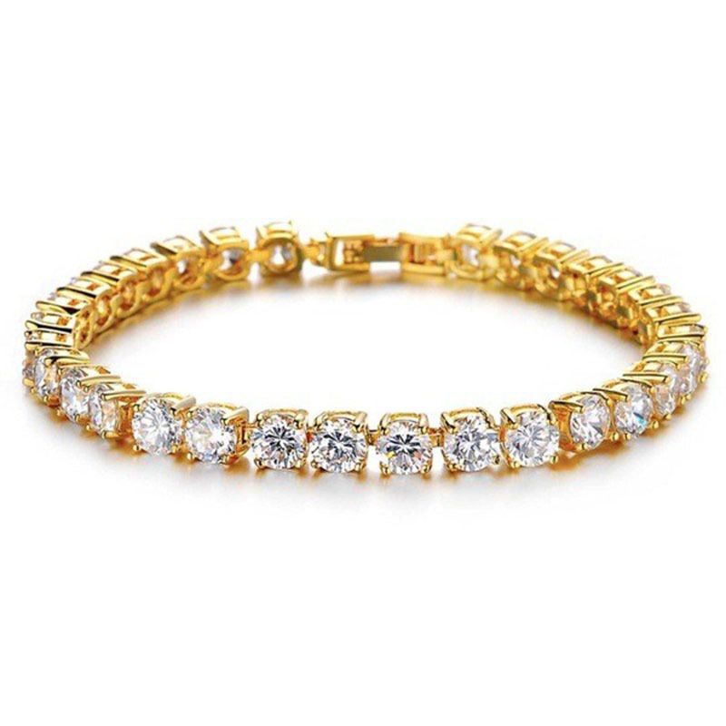 Ausverkaaf 24AA Claw Männer Hip Hop Dia Bracelet Rhie Kette Hot Sale_voghion.com