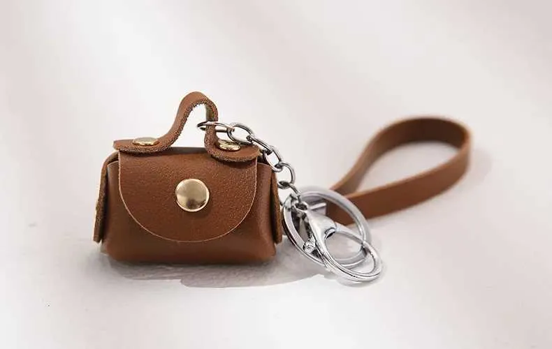 Süße Mini-Geldbörsen Mädchen kleine Kopfhörer-Box weiches Leder Haushälterin Schlüsselanhänger Brieftasche Beutel Frauen Taschen tragbar_voghion.com