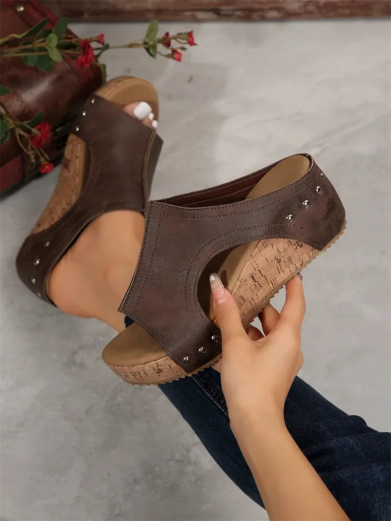 Sandali con zeppa donna comodi traspiranti estivi casual_voghion.com