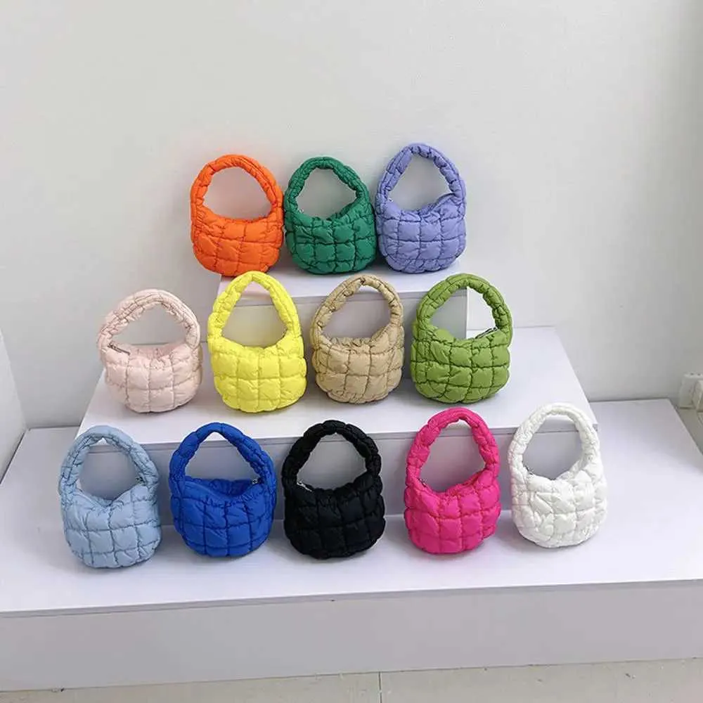 Borsa hobo puffer trapuntata donna elegante borsa a spalla_voghion.com