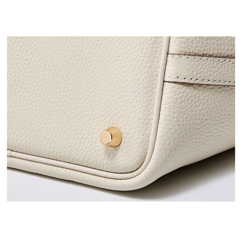 Genuine Leather 2025 Large Capacity Bucket Handbag Head Layer Cowhide High Grade Women's Bag_voghion.com