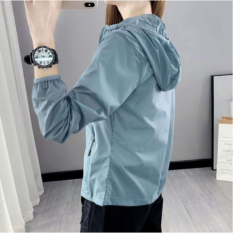 Summer Anti Ultraviolet Sunscreen Clothes Women's Breathable Long Sleeve Hik Outdoor Sports Jacket Men's_voghion.com