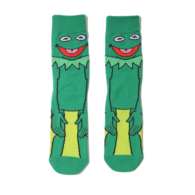 2025d Anime Cartoon For Men, Breathable And Comfortable Cotton Long Socks With Characters_voghion.com