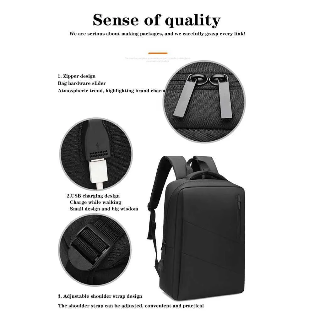 Bag Travel Multifunction USB Charging For 13 to 15.6 Inch Backpack Mochila Laptop Case Notebook BackpackC241107_voghion.com