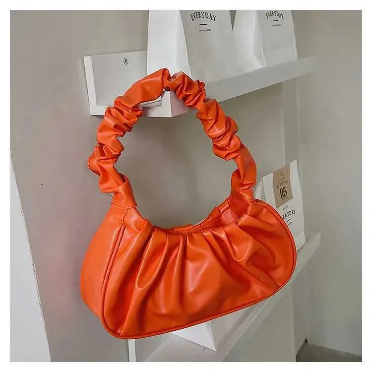 Nieuwe geplooide wolk met niche-ontwerp voor dames, modieuze Gerie-tas voor dames, veelzijdige handtas Y241123_voghion.com