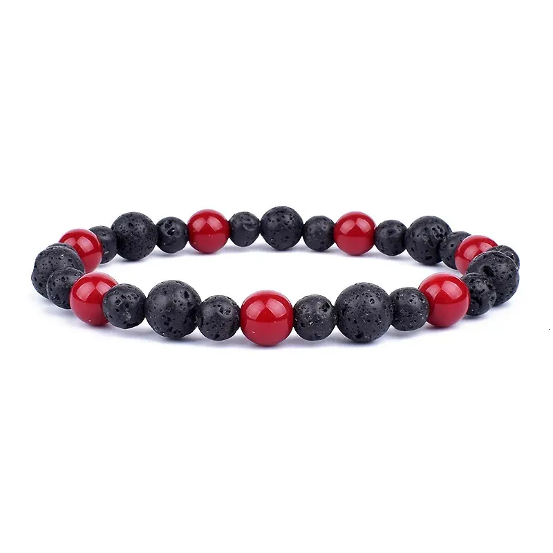 Triple Protection Beaded Bracelet With Obsidian Hematite Tiger Eye_voghion.com