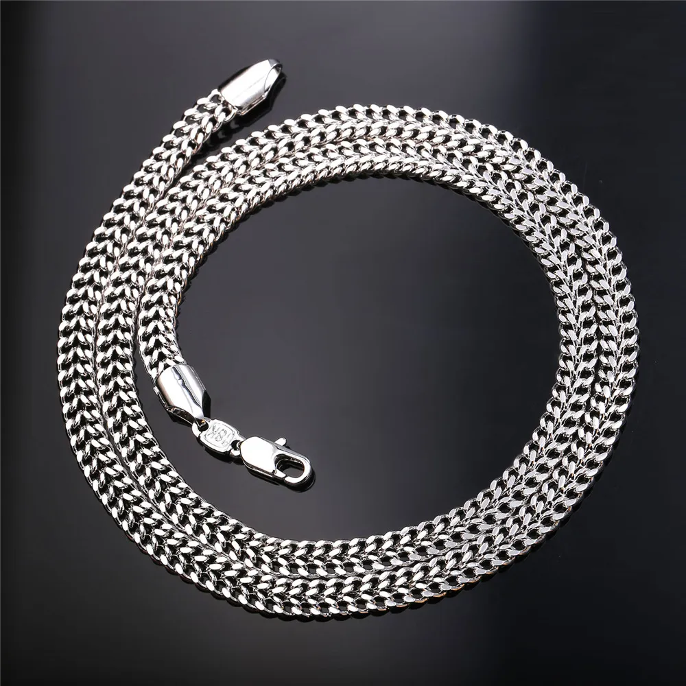 Dubbele ketting goud roségoud zilverkleurig sieraden mode_voghion.com