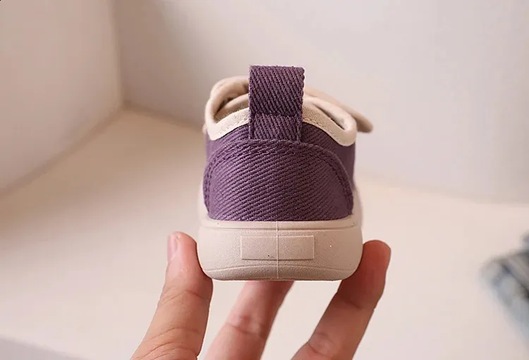 2024 New Kids Canvas for Girls Boys Soft Sole School Sneakers Child Toddler Casual Sports Shoes Baby Walkers 240912_desvips.com