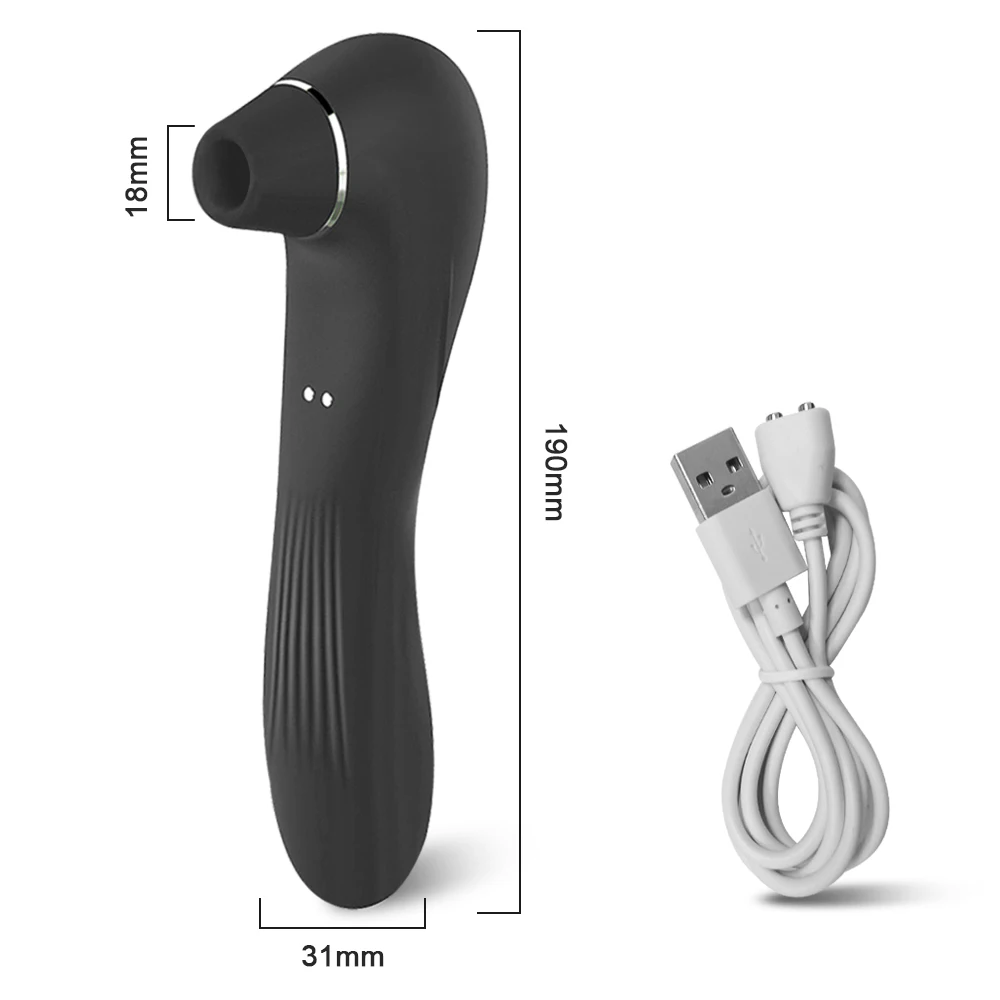 Vibrateur à succion 20 modes stimulateur clitoridien vide_voghion.com