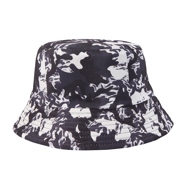 Sonnenschutz-Eimerhut für den Sommer, neuer breitkrempiger Eimerhut mit Camouflage-Druck, unverzichtbares Einzelstück für die Reise im Freien, beidseitig tragbar_voghion.com