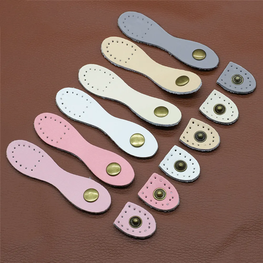 1PC Leather Metal Snap Handmade Wallet Card Pack Hasp Clasp Buckle Purse Handbag Button Bag Part Accessor_voghion.com