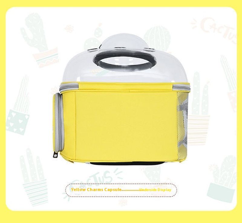Katzentasche, Outdoor-Tasche, tragbarer Haustier-Rucksack, tragbare transparente Weltrauabinen-Haustiertasche für den_voghion.com