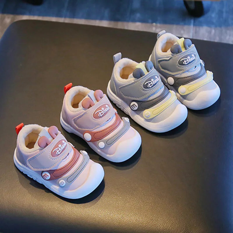 Kleinkind 2024 Winter Unisex Junge Mädchen Kind Für Baby Infant Schuhe Weiche Warme Turnschuhe Größen 16 - 25_voghion.com