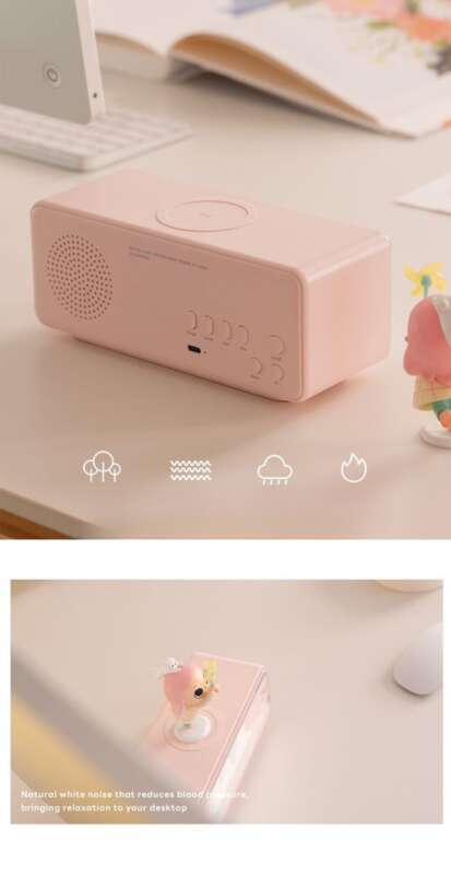 【 Colecția 1706 People 】 Boxă Bluetooth Shou Xing Hua Jing, lumină de atmosferă pentru dormitor, cu încărcare wireless, trei inci_voghion.com