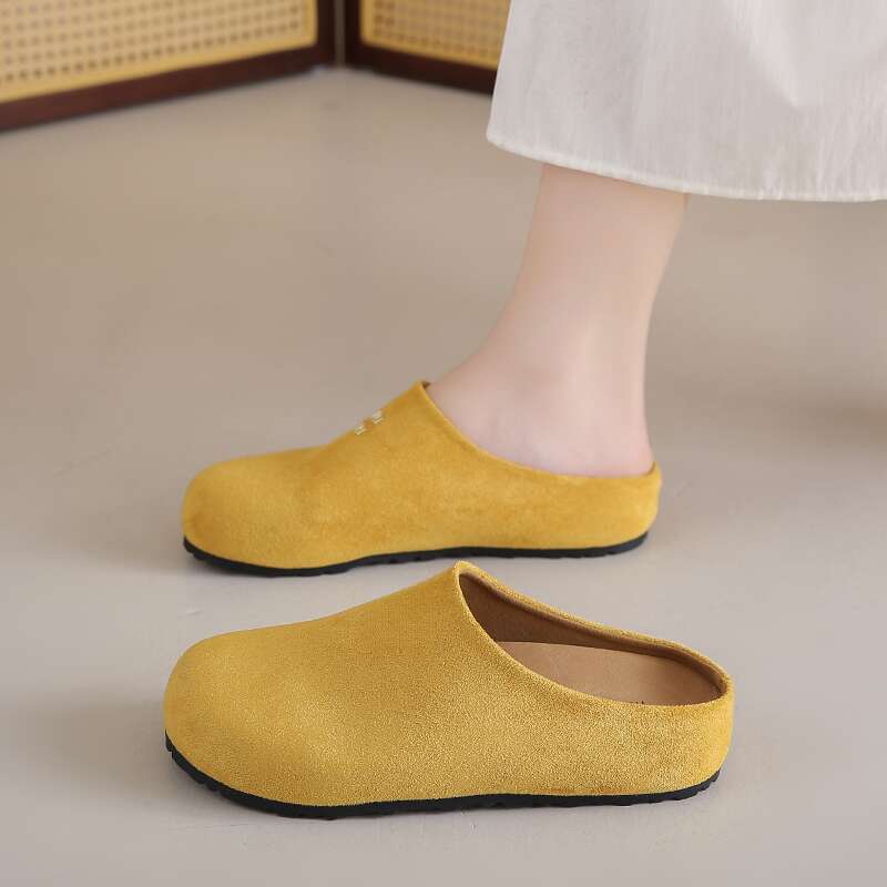 Women's Mary Jane Burkon Skullcap, Versatile, One-legged Loafers_voghion.com