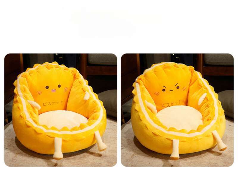 Cartoon Tatami, Home Bedroom, Living Room, Children's Plush Lazy Sofa, Pillow, Ladies Cushion, Flooring_voghion.com