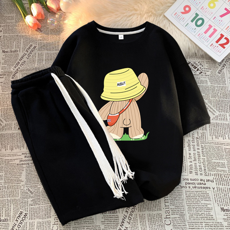 Women's Casual Sports Short Sleeve Running Set For Ladies_voghion.com